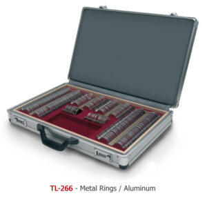 Caja de prueba de 266 arillos metálicos LJ266